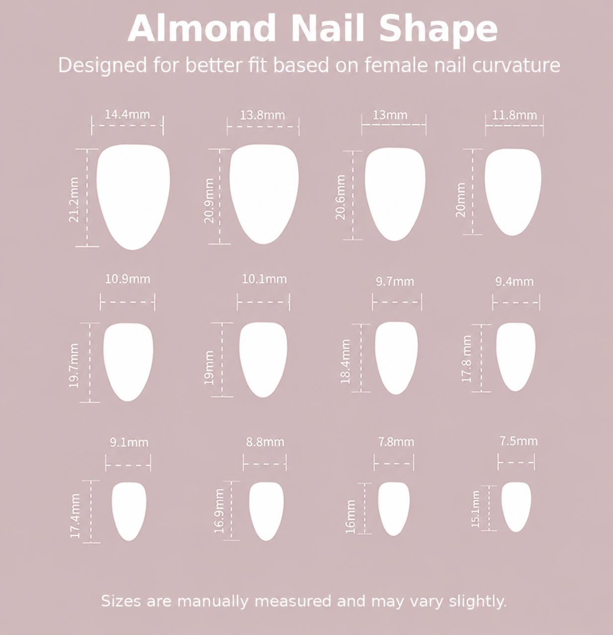 Nude to Purple Glitter Ombre Press-On Nails