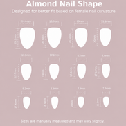 Coral to Nude Ombre Press-On Nails