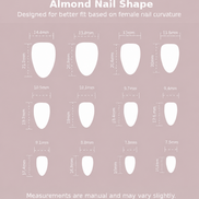 Blush Checker Border Red Heart Press-On Nails