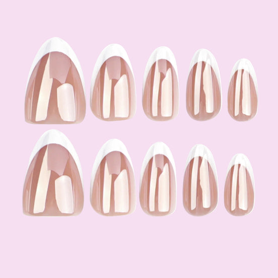 Nude U French Tip Press-On Nails
