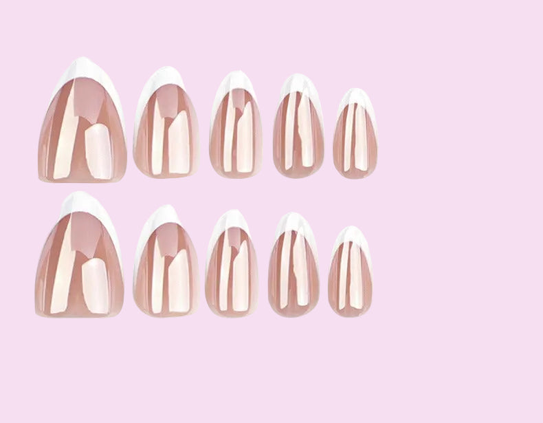Nude U French Tip Press-On Nails