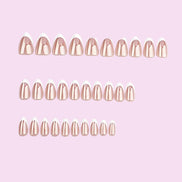 Nude U French Tip Press-On Nails