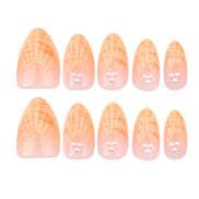 Pearl Shell Surprise Press-On Nails