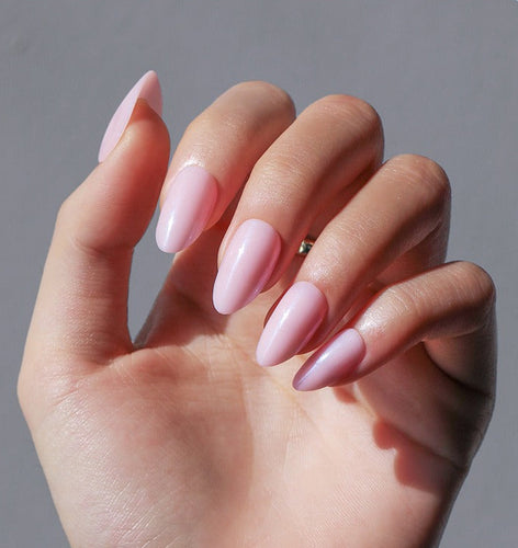 Milky Pink Gloss Press-On Nails