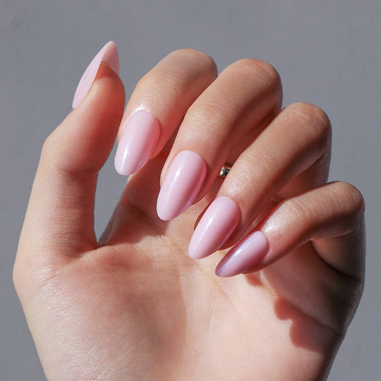 Milky Pink Gloss Press-On Nails