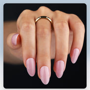 Soft Blush Pink Press-On Nails