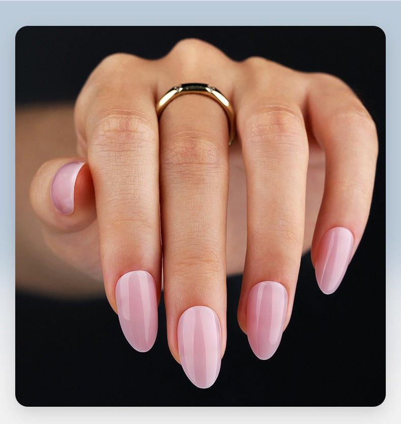 Soft Blush Pink Press-On Nails