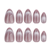 Mauve Pearl Glaze Press-On Nails