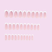 Classic Blush French Tip Press-On Nails