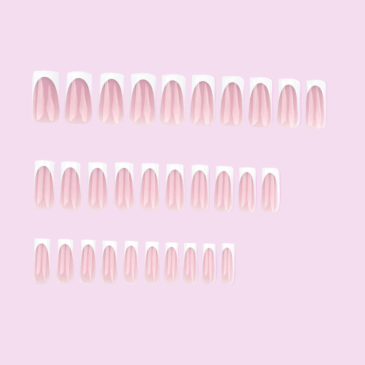 Classic Blush French Tip Press-On Nails
