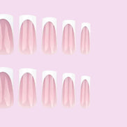 Classic Blush French Tip Press-On Nails