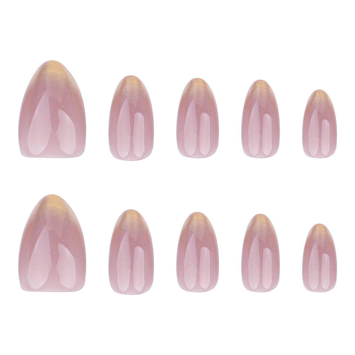 Rose Gold Ombre Press-On Nails