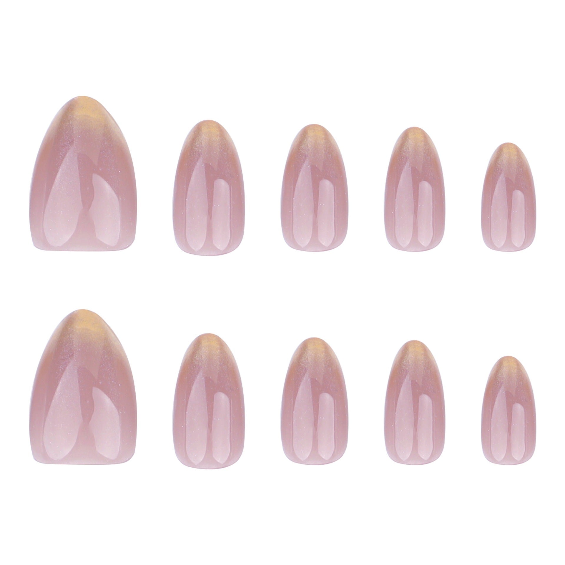 Rose Gold Ombre Press-On Nails