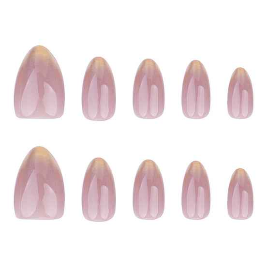Rose Gold Ombre Press-On Nails