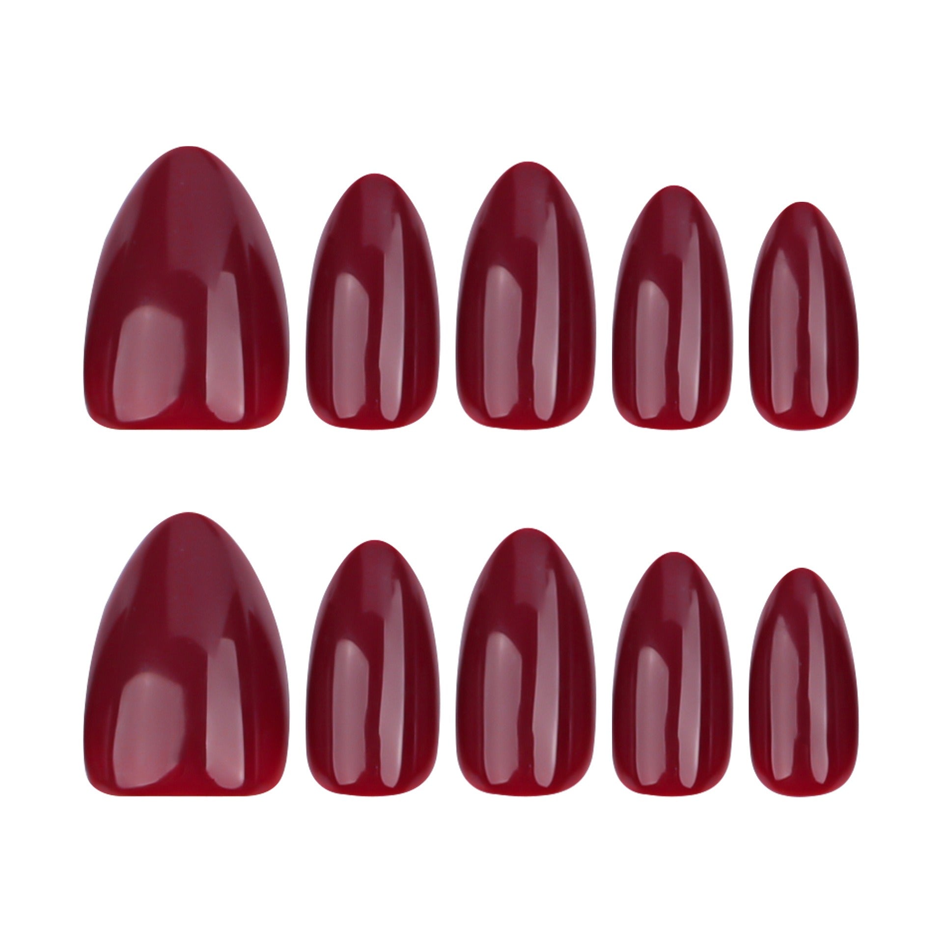 Classic Cherry Red Press-On Nails