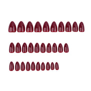 Classic Cherry Red Press-On Nails