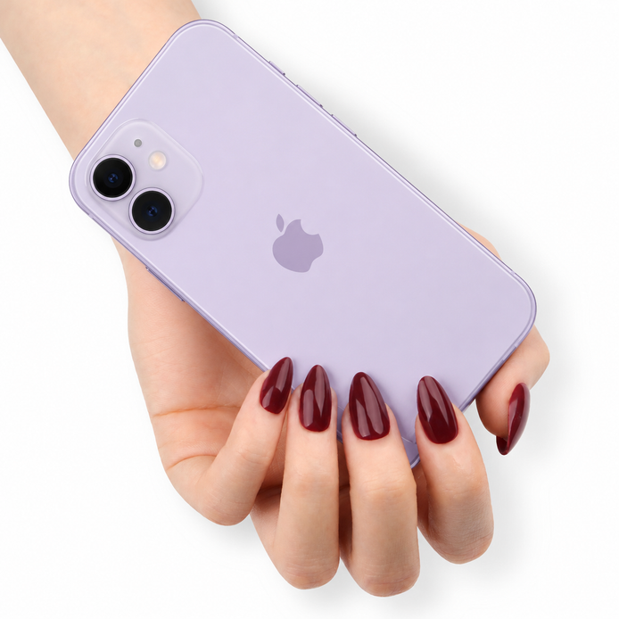 Classic Cherry Red Press-On Nails