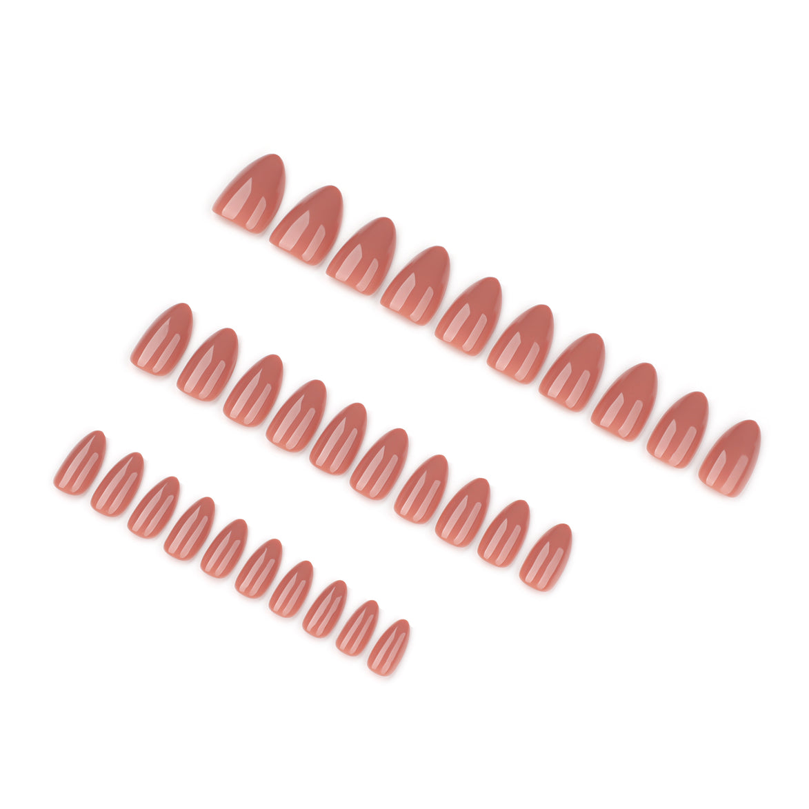 Warm Cocoa Nude Press-On Nails