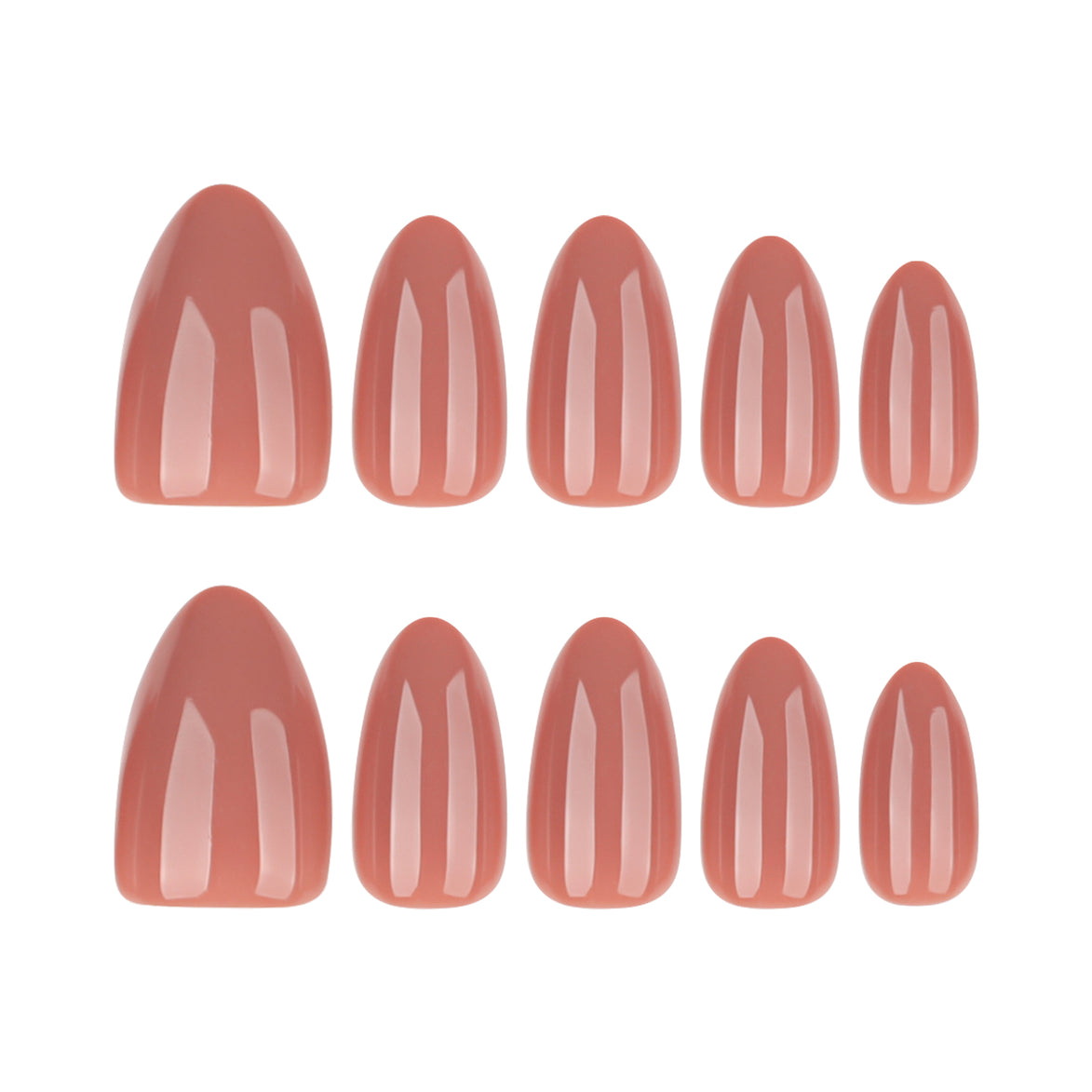 Warm Cocoa Nude Press-On Nails