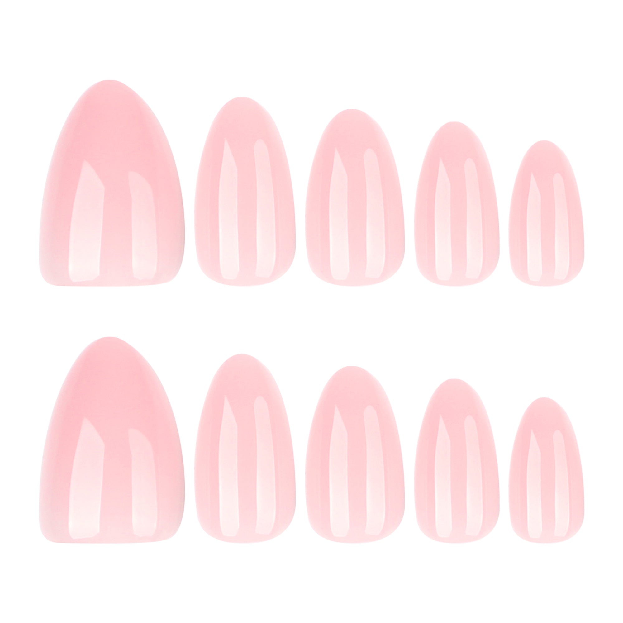 Soft Pink Gloss Press-On Nails