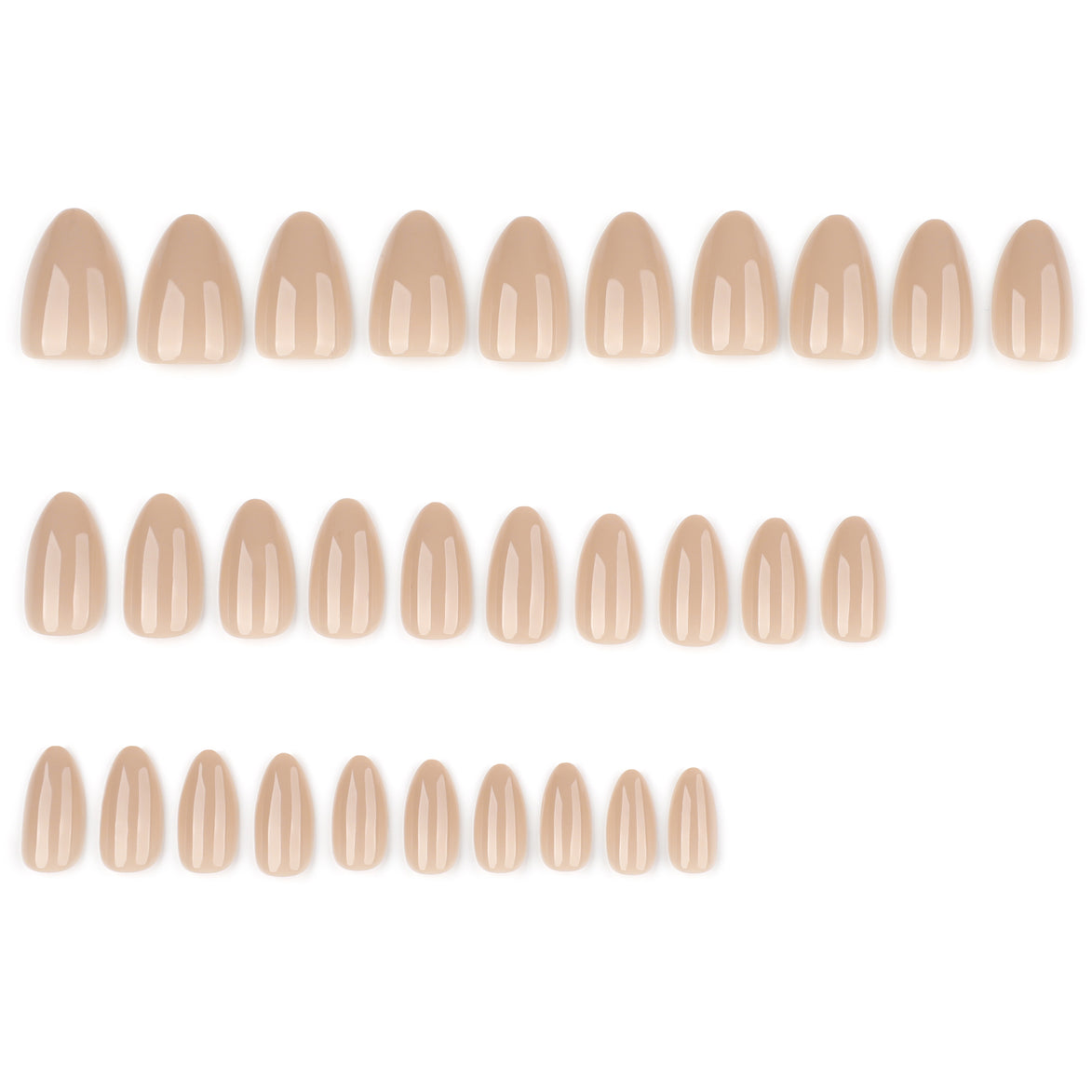 Warm Taupe Nude Press-On Nails