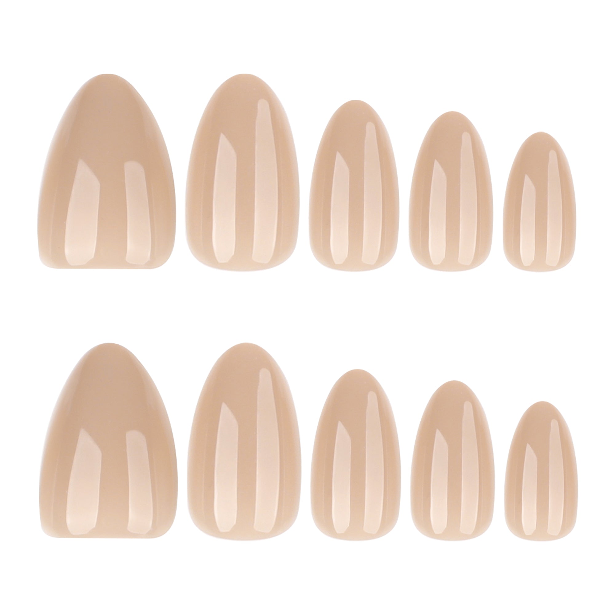 Warm Taupe Nude Press-On Nails