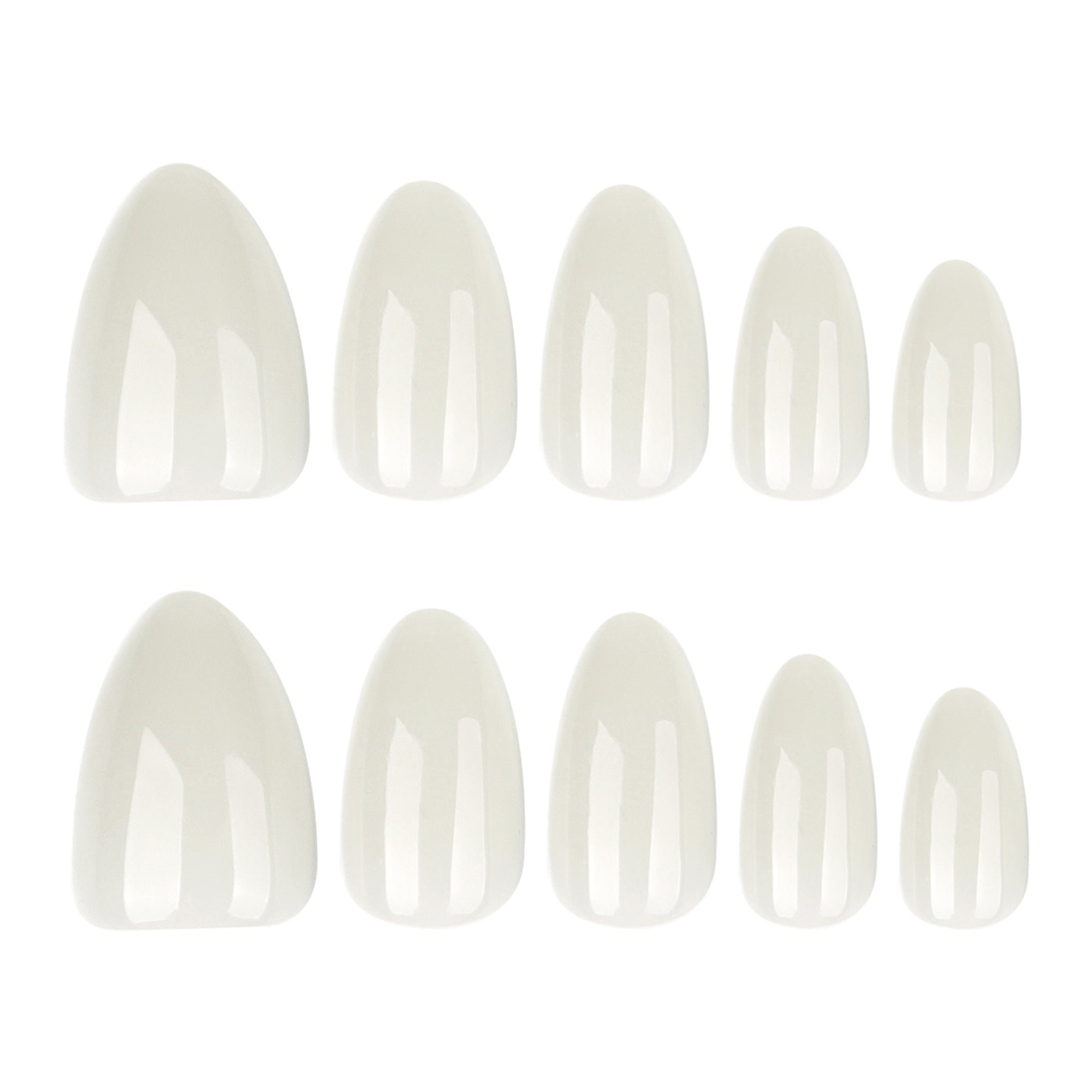 Creamy Beige Ombre Press-On Nails