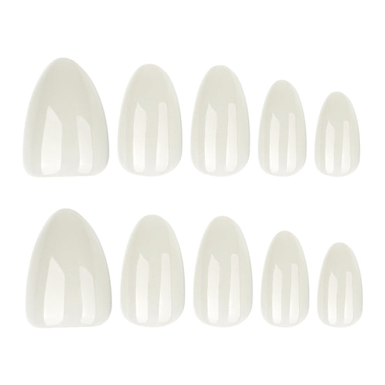 Creamy Beige Ombre Press-On Nails