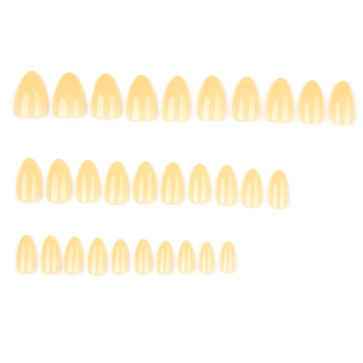 Honey Yellow Gloss Press-On Nails