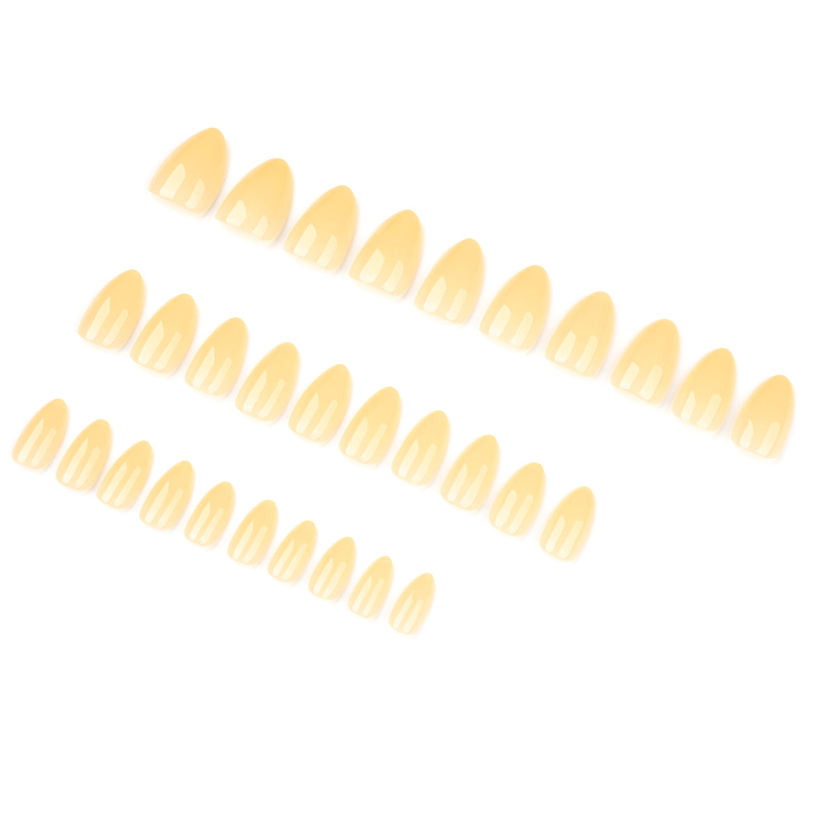 Honey Yellow Gloss Press-On Nails