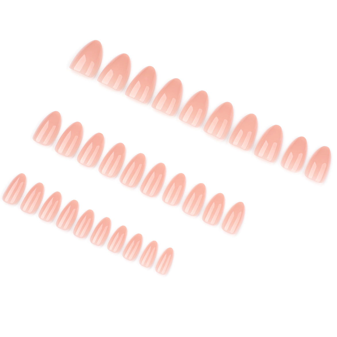 Peach Nude Gloss Press-On Nails