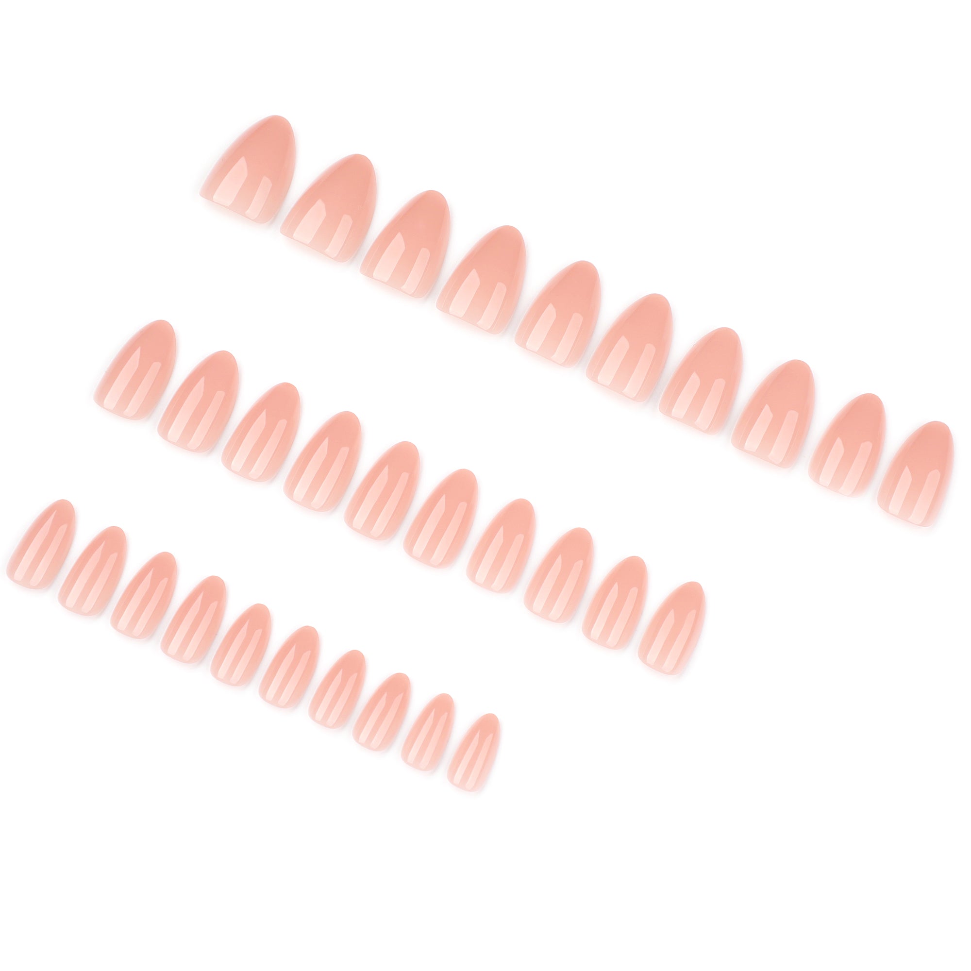 Peach Nude Gloss Press-On Nails