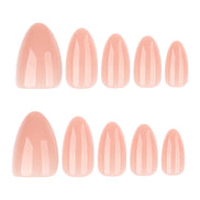 Peach Nude Gloss Press-On Nails