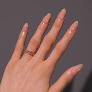 Peach Nude Gloss Press-On Nails