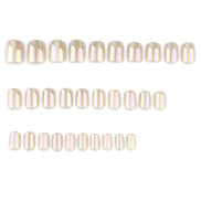 Champagne Chrome Press-On Nails
