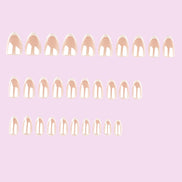 Classic Sheer French Tip Press-On Nails