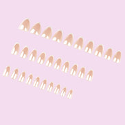 Classic Sheer French Tip Press-On Nails