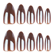 Chocolate Gloss Press-On Nails