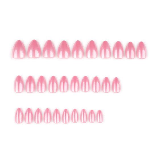 Baby Pink Gloss Press-On Nails