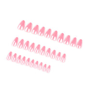 Glossy Candy Pink Press-On Nails