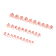 Nude Arrow Accent Press-On Nails