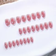 Rose Gold Chrome Press-On Nails