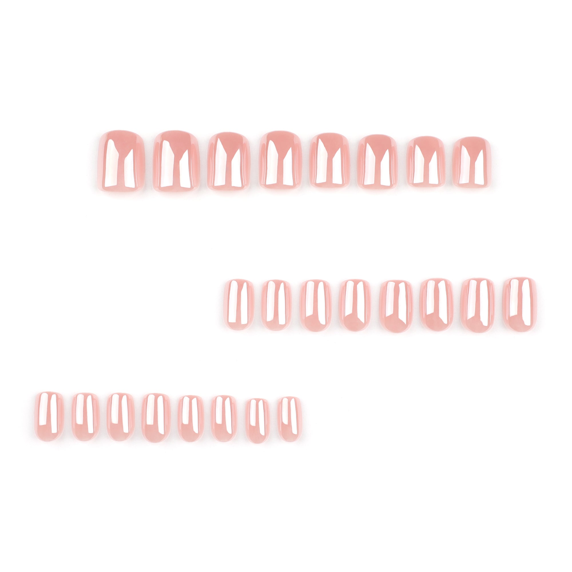 Soft Baby Pink Gloss Press-On Nails