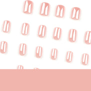 Soft Baby Pink Gloss Press-On Nails