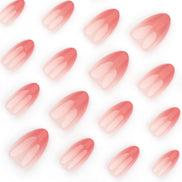 Coral to Nude Ombre Press-On Nails