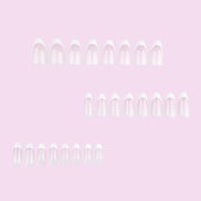 Milky White French Tip Press-On Nails