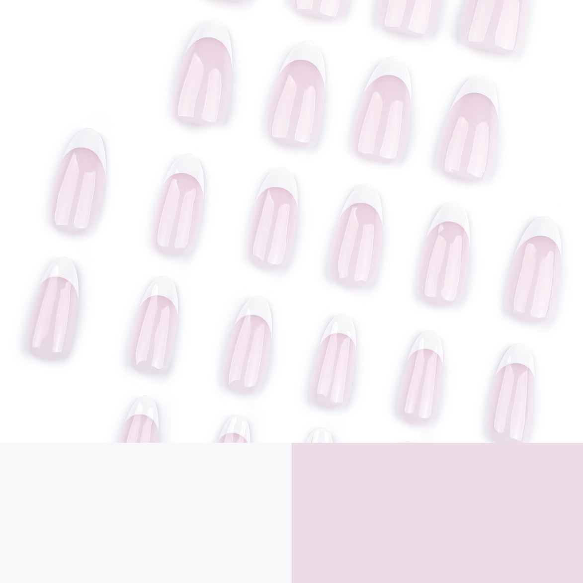 Milky White French Tip Press-On Nails