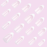 Milky White French Tip Press-On Nails