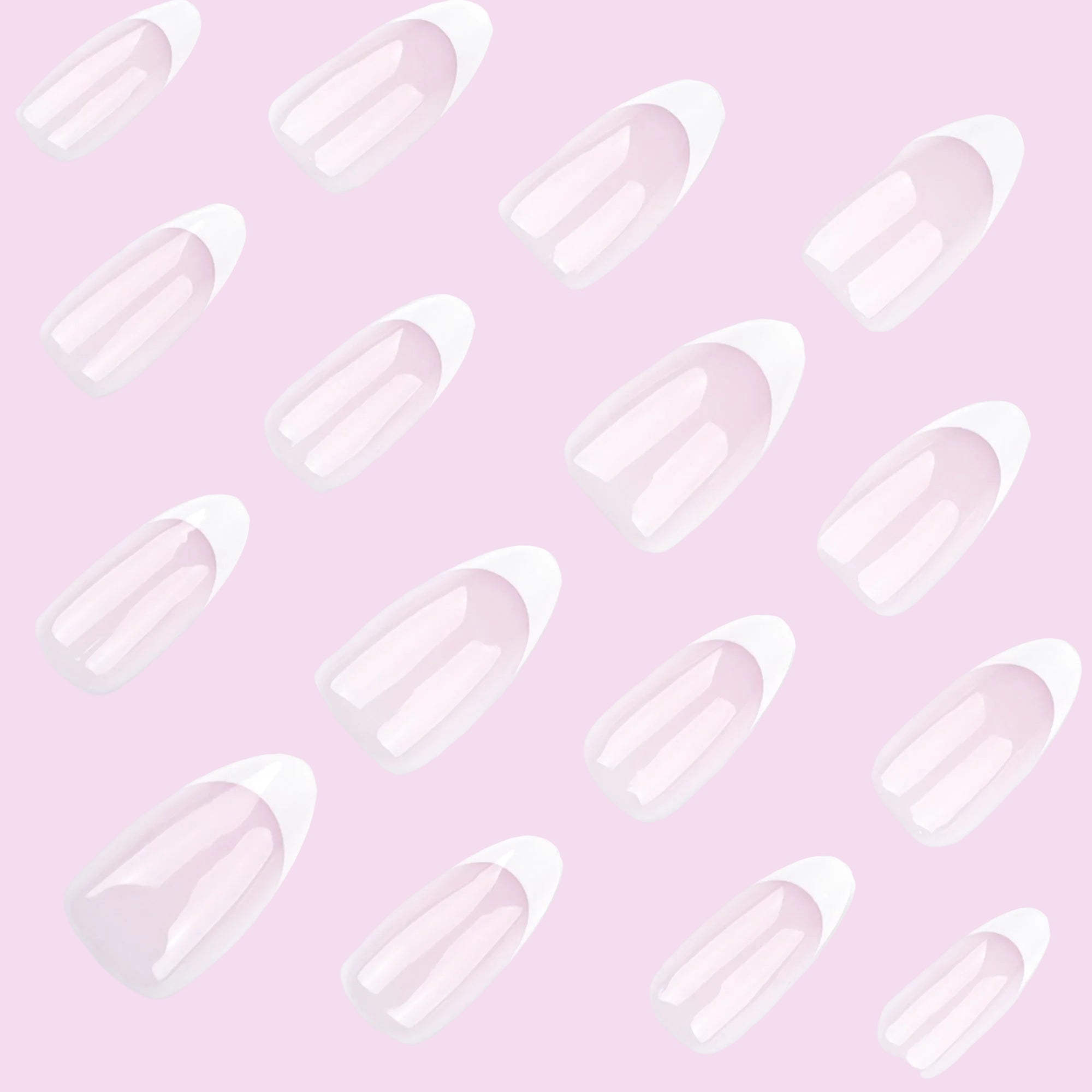 Milky White French Tip Press-On Nails