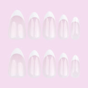 Milky White French Tip Press-On Nails